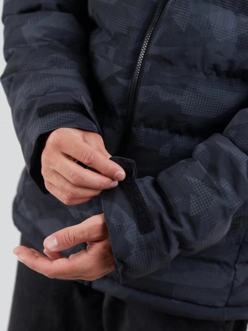Fundango Passat Padded Jacket herren gesteppt übergangsjacke grau 6