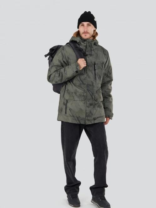 Fundango Perill Parka Jacket herren wintermantel oliv 4