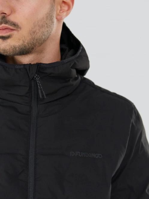 Fundango Smoke Hooded Jacket herren outdoorjacke Schwarz 5