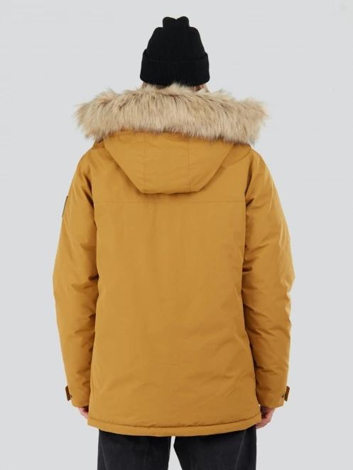 Fundango Spirit Parka Jacket herren wintermantel gelb 3