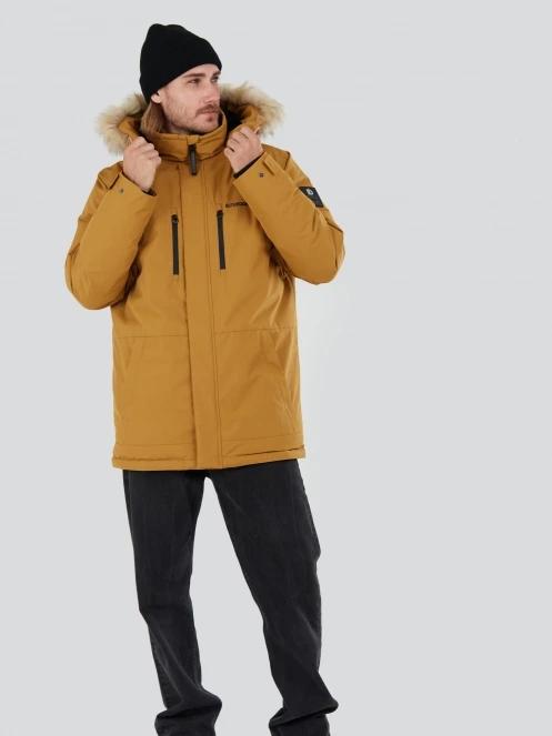 Fundango Spirit Parka Jacket herren wintermantel gelb 4