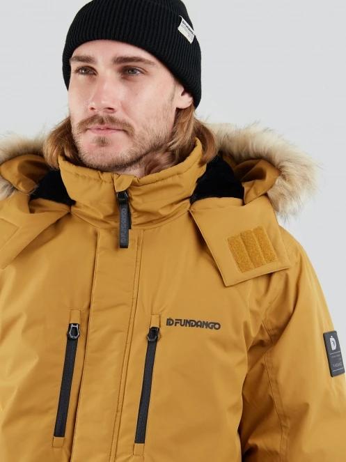 Fundango Spirit Parka Jacket herren wintermantel gelb 6