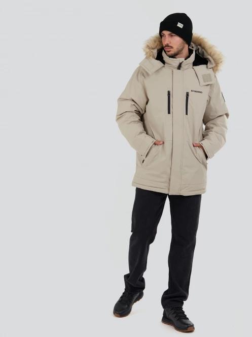 Fundango Spirit Parka Jacket herren wintermantel sand 4