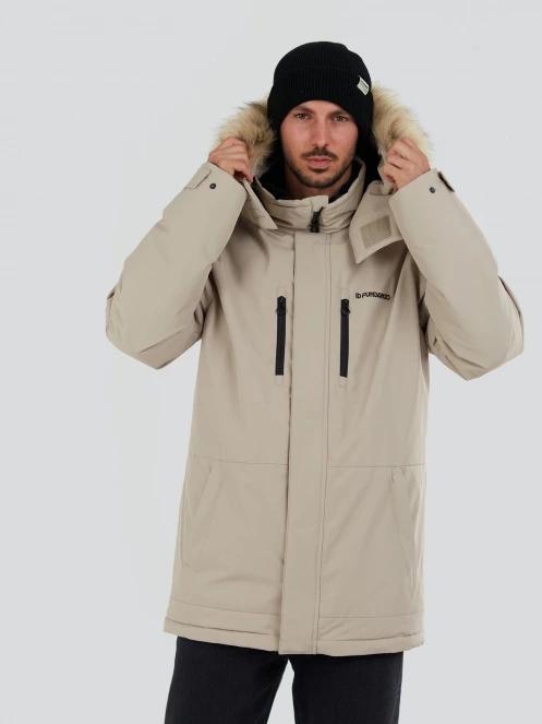 Fundango Spirit Parka Jacket herren wintermantel sand 5