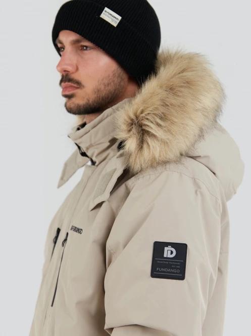 Fundango Spirit Parka Jacket herren wintermantel sand 7