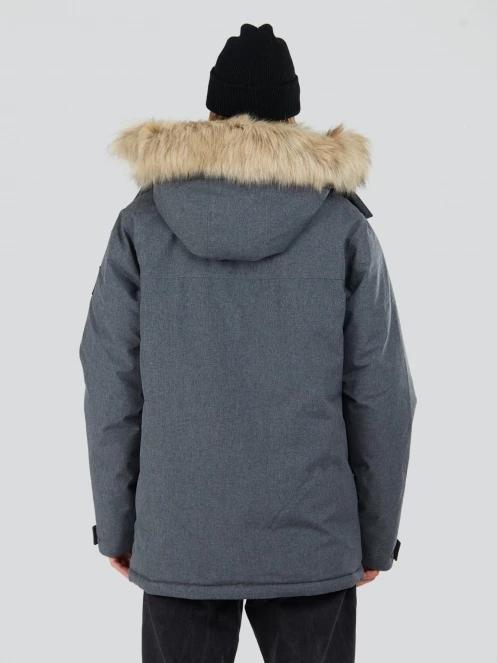 Fundango Spirit Parka Jacket herren wintermantel grau 3