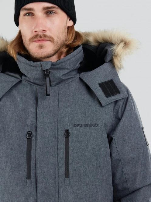 Fundango Spirit Parka Jacket herren wintermantel grau 5