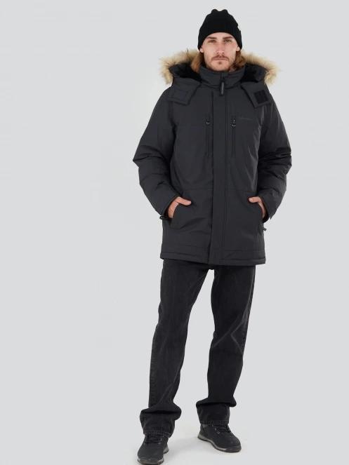 Fundango Spirit Parka Jacket herren wintermantel Schwarz 4