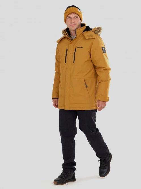 Fundango Spirit Parka Jacket herren wintermantel gelb 4