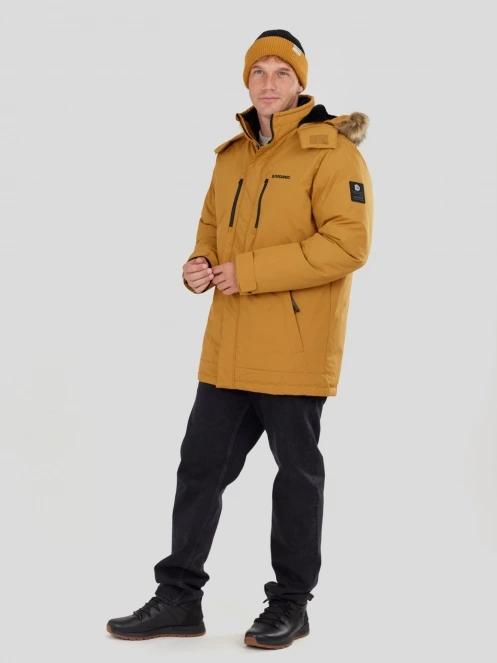 Fundango Spirit Parka Jacket herren wintermantel gelb 5