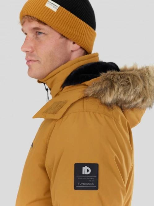 Fundango Spirit Parka Jacket herren wintermantel gelb 6