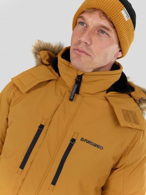 Fundango Spirit Parka Jacket herren wintermantel gelb 7