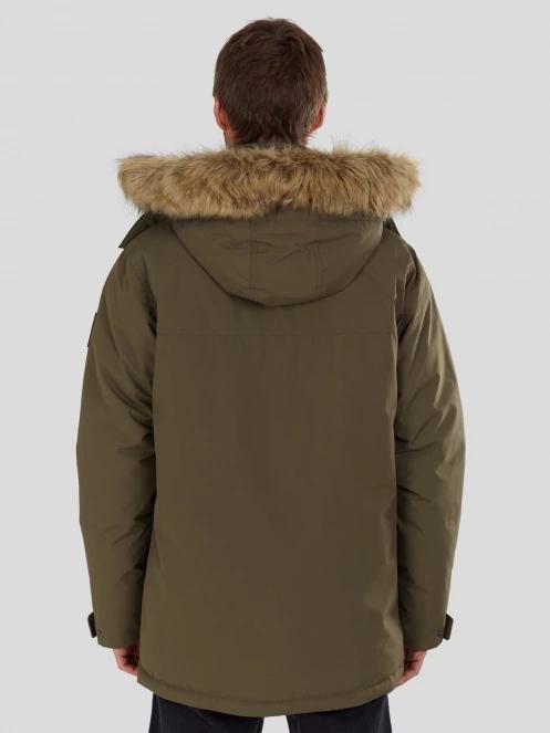 Fundango Spirit Parka Jacket herren wintermantel oliv 3