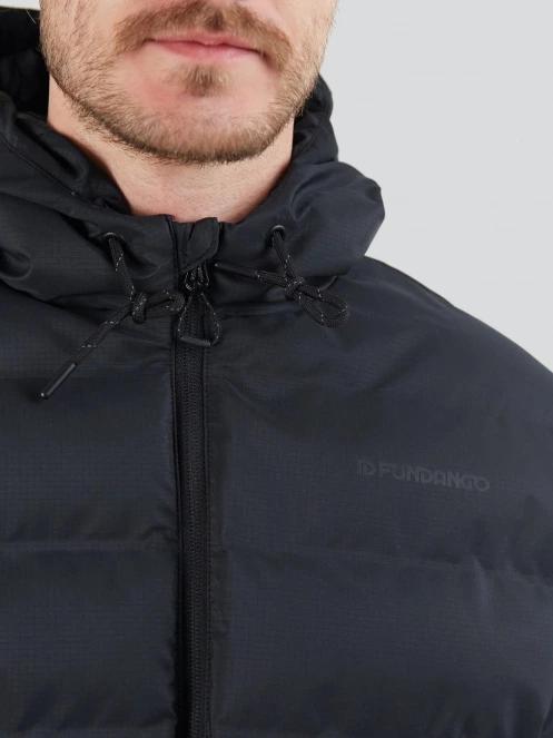 Fundango Patriot Padded Jacket herren gesteppt übergangsjacke Schwarz 5