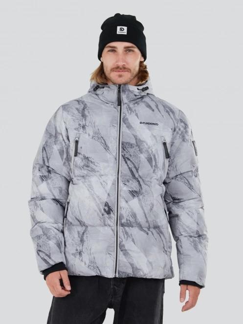 Fundango Ewan Puffer Jacket herren übergangsjacke grau 2