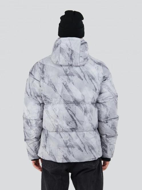 Fundango Ewan Puffer Jacket herren übergangsjacke grau 3
