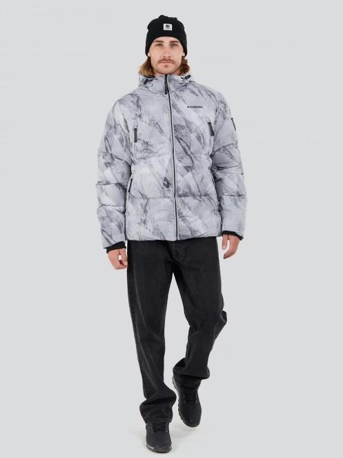 Fundango Ewan Puffer Jacket herren übergangsjacke grau 4