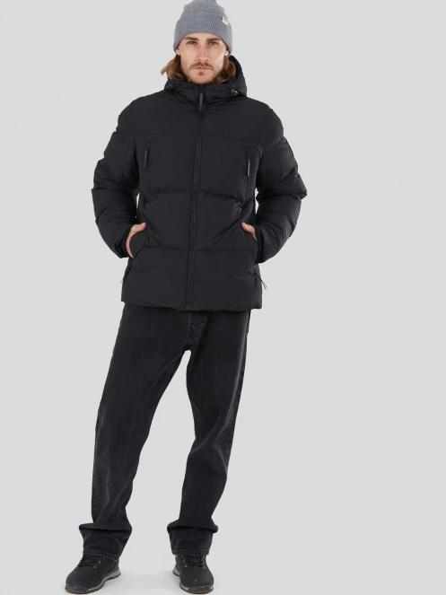 Fundango Ewan Puffer Jacket herren übergangsjacke Schwarz 4