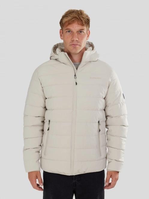 Fundango Hubble Padded Jacket herren gesteppt übergangsjacke sand 2