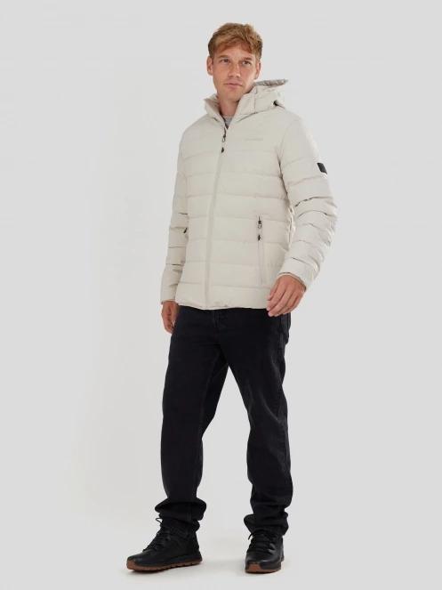 Fundango Hubble Padded Jacket herren gesteppt übergangsjacke sand 4