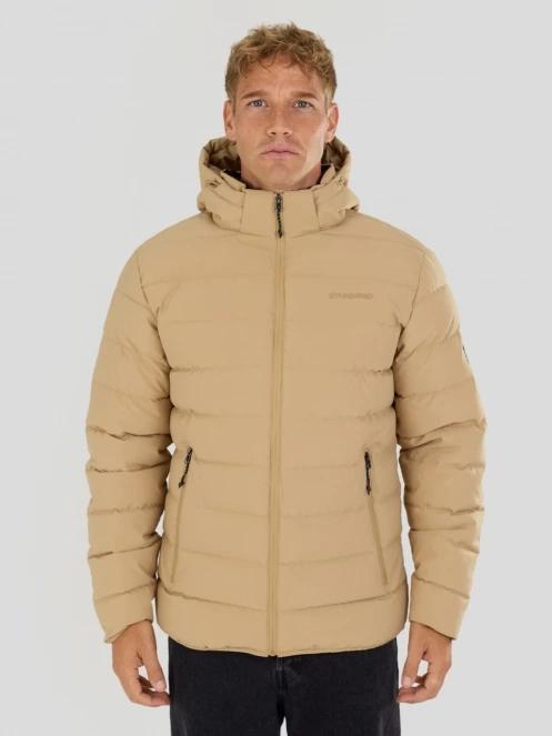 Fundango Hubble Padded Jacket herren gesteppt übergangsjacke gelb 2