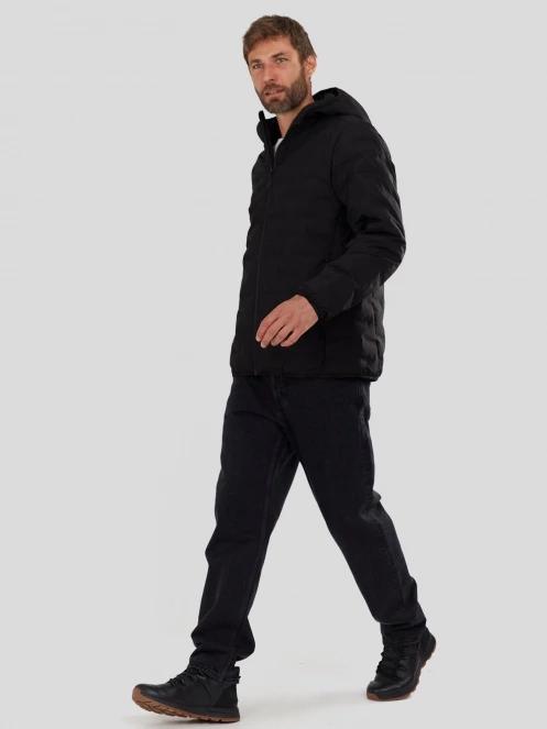 Fundango Smoke Eco Hooded Jacket herren outdoorjacke Schwarz 5