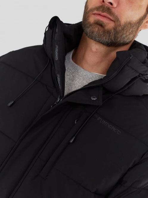 Fundango Arctic Puffer Jacket herren wintermantel Schwarz 7