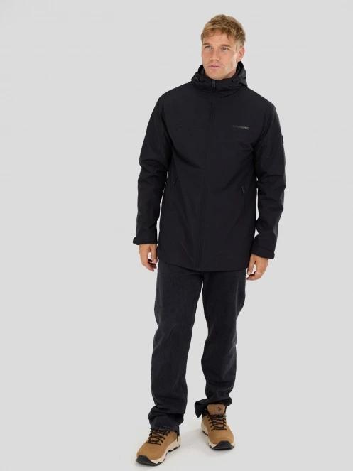 Fundango Millerton Jacket herren übergangsjacke Schwarz 4