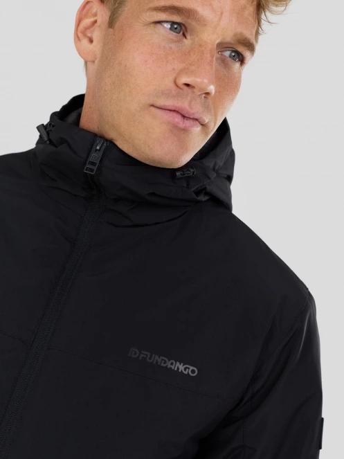 Fundango Millerton Jacket herren übergangsjacke Schwarz 5