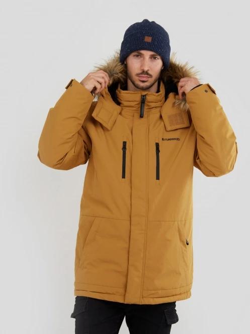 Fundango Spirit Parka Jacket herren wintermantel braun 5