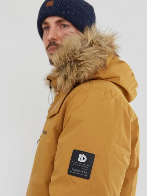 Fundango Spirit Parka Jacket herren wintermantel braun 6