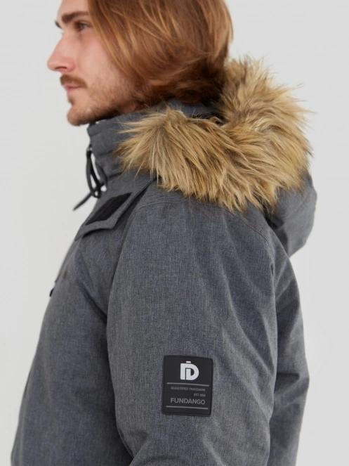 Fundango Spirit Parka Jacket herren wintermantel grau 6