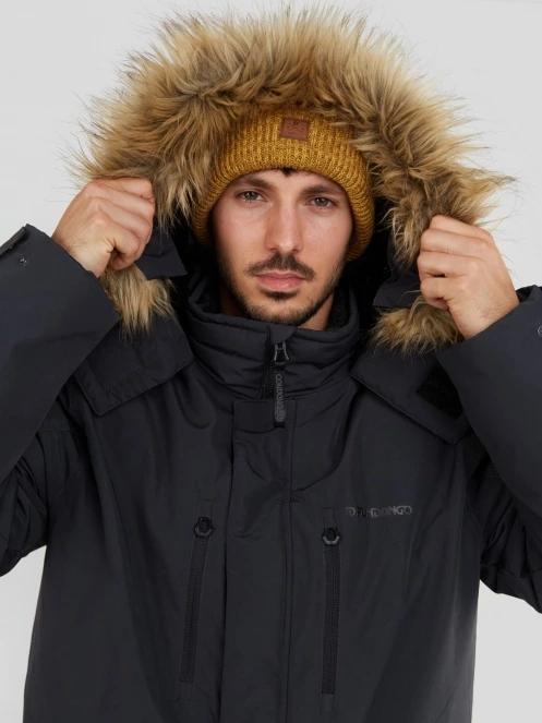 Fundango Spirit Parka Jacket herren wintermantel Schwarz 8