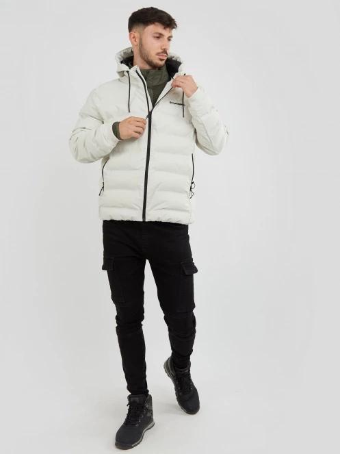 Fundango Patriot Padded Jacket herren mäntel sand 4