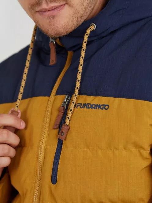 Fundango Passat Padded Jacket herren mäntel gelb 4