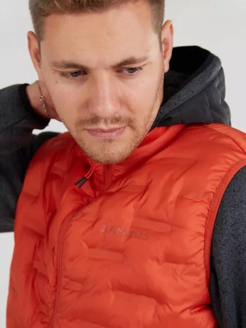 Fundango Smoke Vest herren westen orange 4
