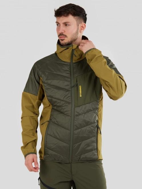 Fundango Gaara Hybrid Jacket herren softshelljacken grün 2