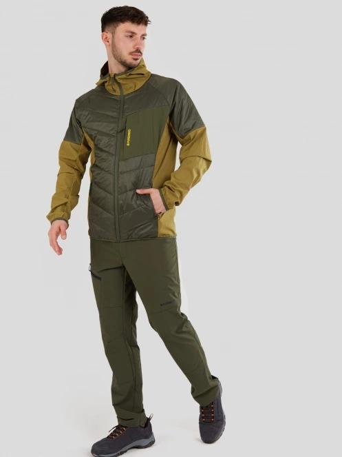 Fundango Gaara Hybrid Jacket herren softshelljacken grün 4