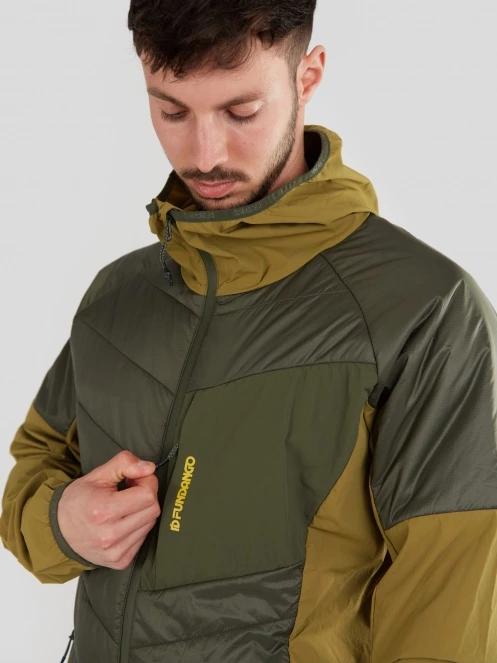 Fundango Gaara Hybrid Jacket herren softshelljacken grün 6