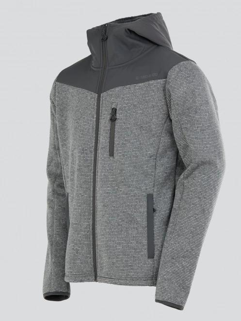Fundango Ashford Insulated Fleece Jacket herren fleecepullover grau 8