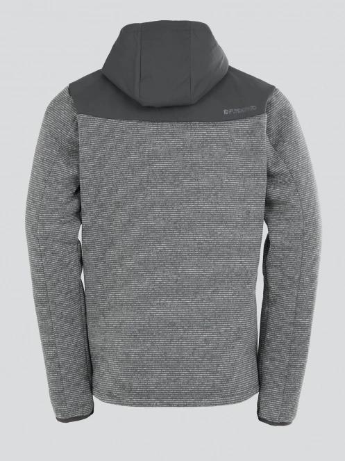 Fundango Ashford Insulated Fleece Jacket herren fleecepullover grau 9
