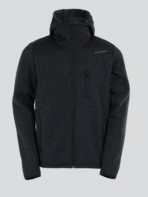 Fundango Ashford Insulated Fleece Jacket herren fleecepullover grau 2