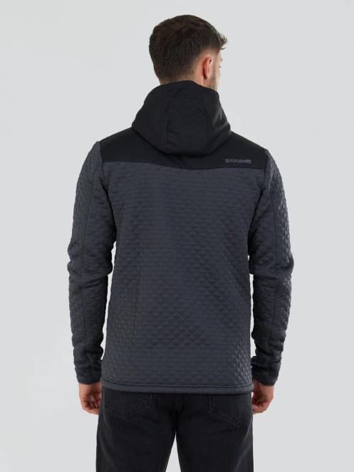 Fundango Ashford Insulated Fleece Jacket herren fleecepullover grau 3
