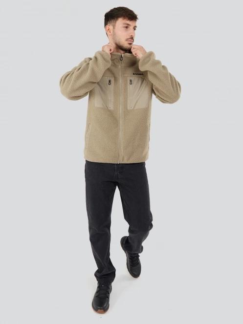 Fundango Haven Hybrid Jacket herren pullover sand 4