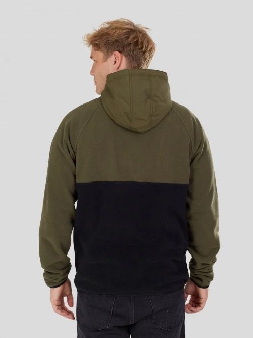 Fundango Carlos Fleece Pullover herren kapuzenpullover grün 3