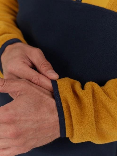 Fundango Carlos Fleece Pullover herren kapuzenpullover gelb 7