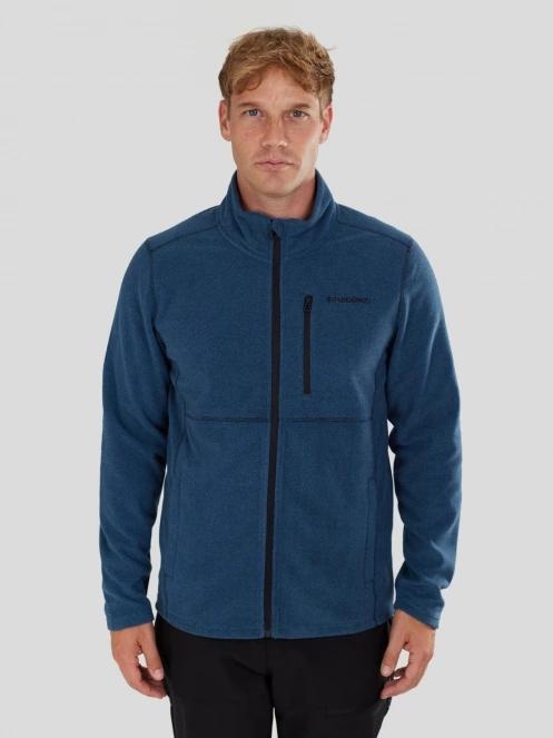 Fundango Jeffrey Fleece Jacket herren fleecepullover dunkelblau 2