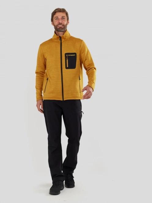 Fundango Revolution Fullzip Fleece herren fleecepullover gelb 4