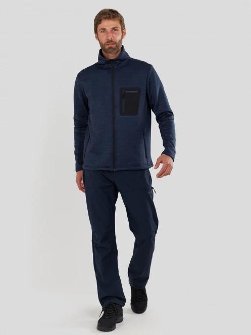 Fundango Revolution Fullzip Fleece herren fleecepullover dunkelblau 4