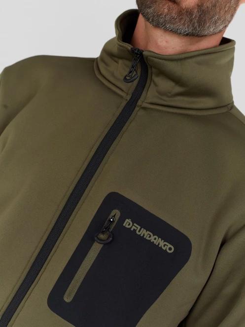 Fundango Revolution Fullzip Fleece herren fleecepullover grün 5